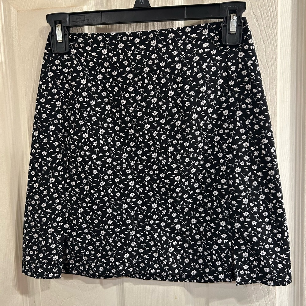 Floral Mini Skirt